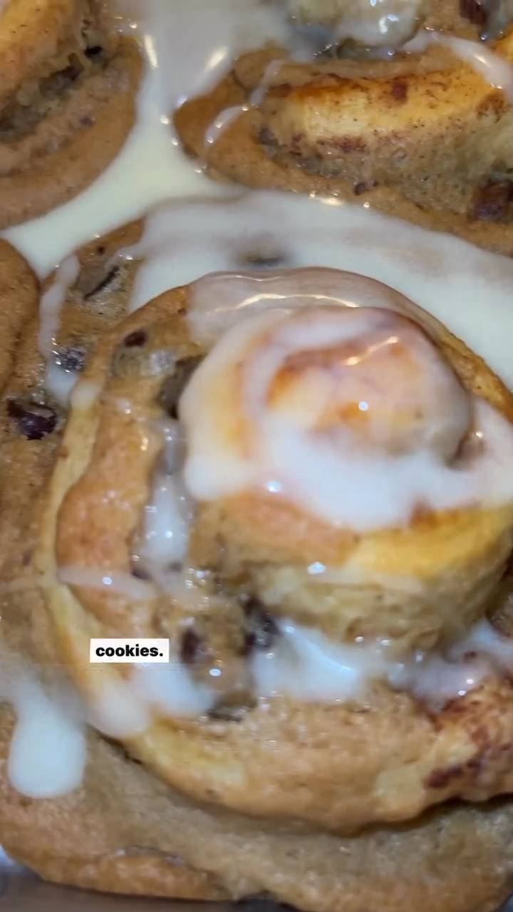 This cinnamon roll cookie recipe is so good