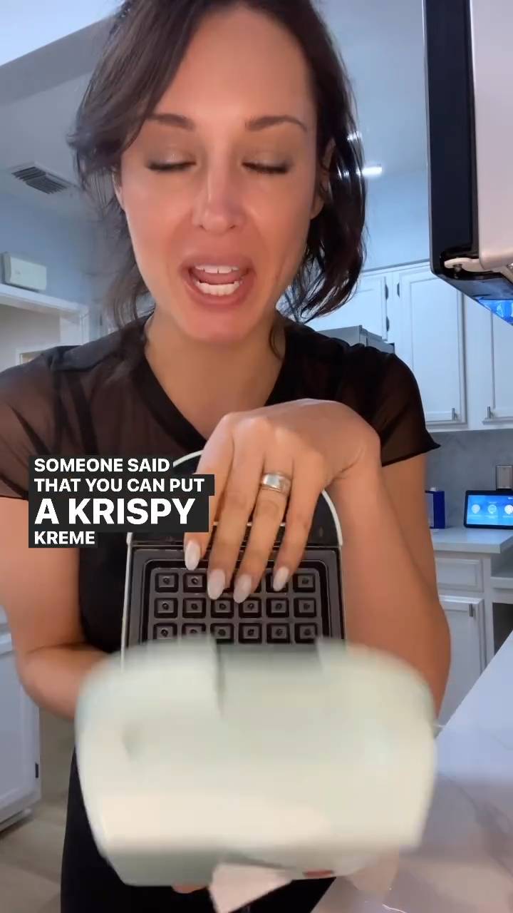 This donut waffle hack is amazing