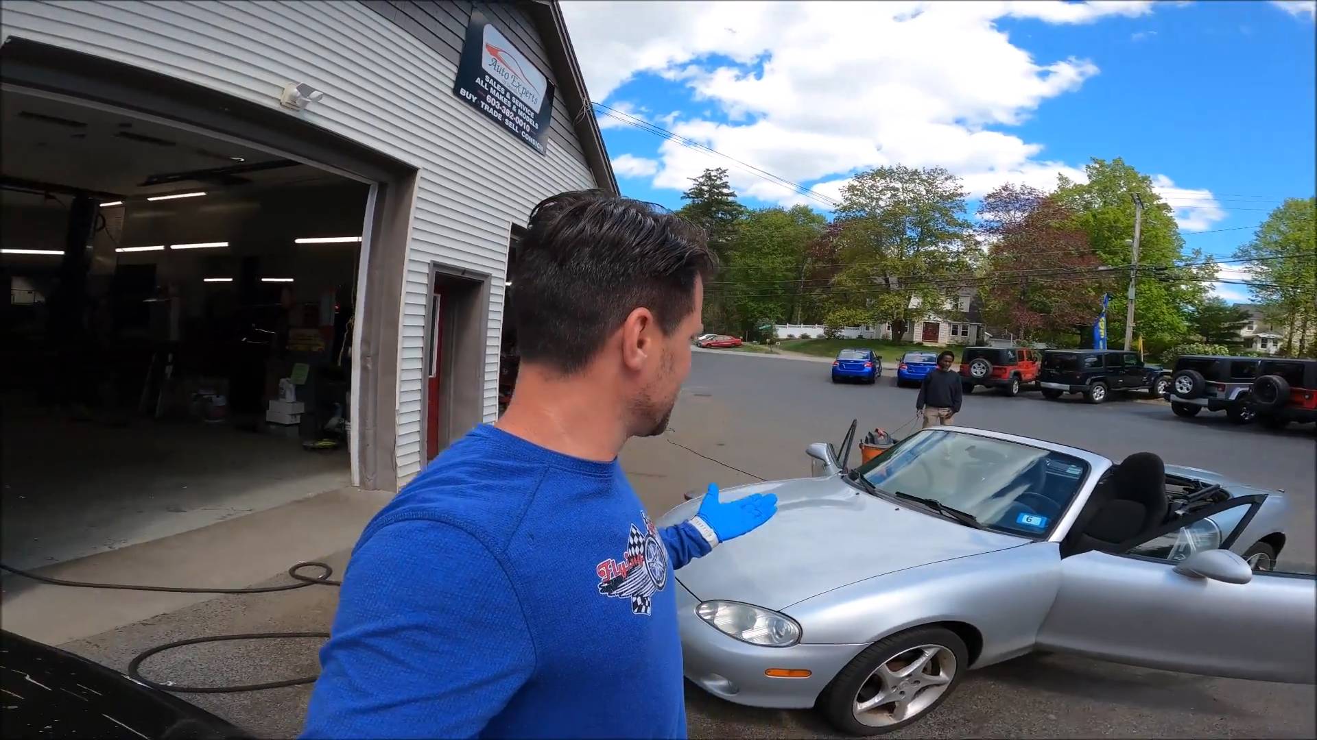 We sold three cars in one week towards our Ferrari purchase