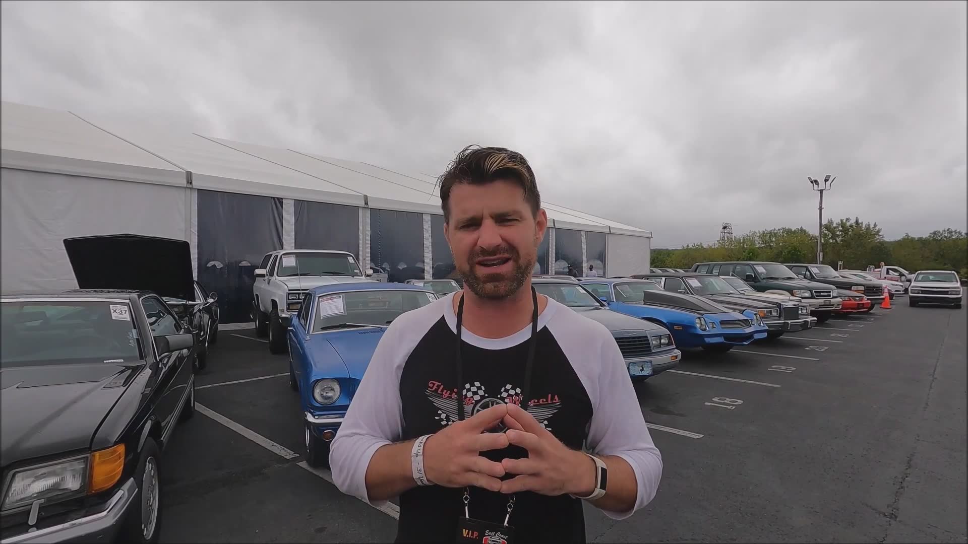 What's at an affordable classic car auction day