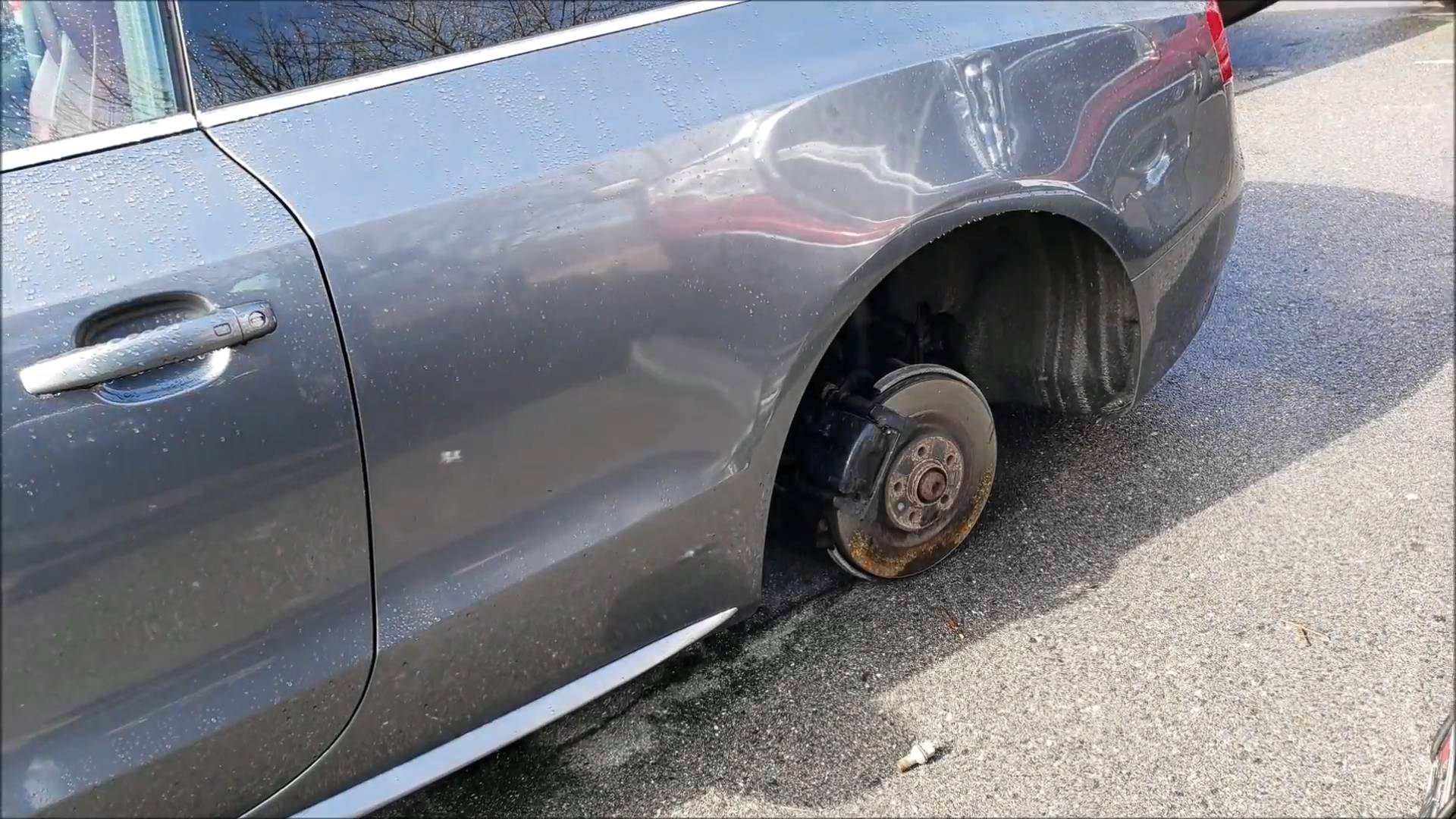 My car dealership was robbed and I tried to catch them