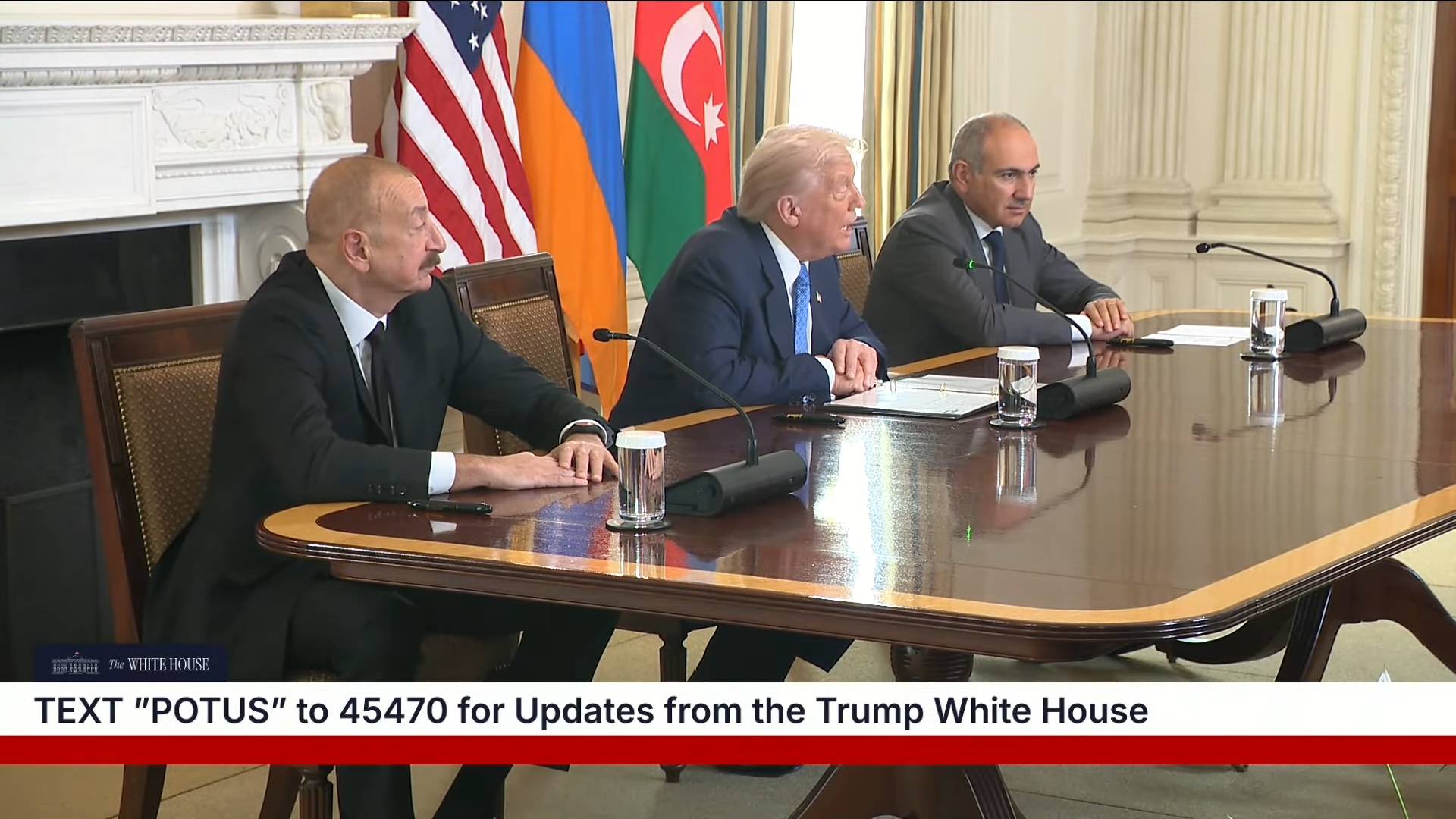 White house - President Trump: “If they didn't agree, I would say they're lousy leaders, to be honest”