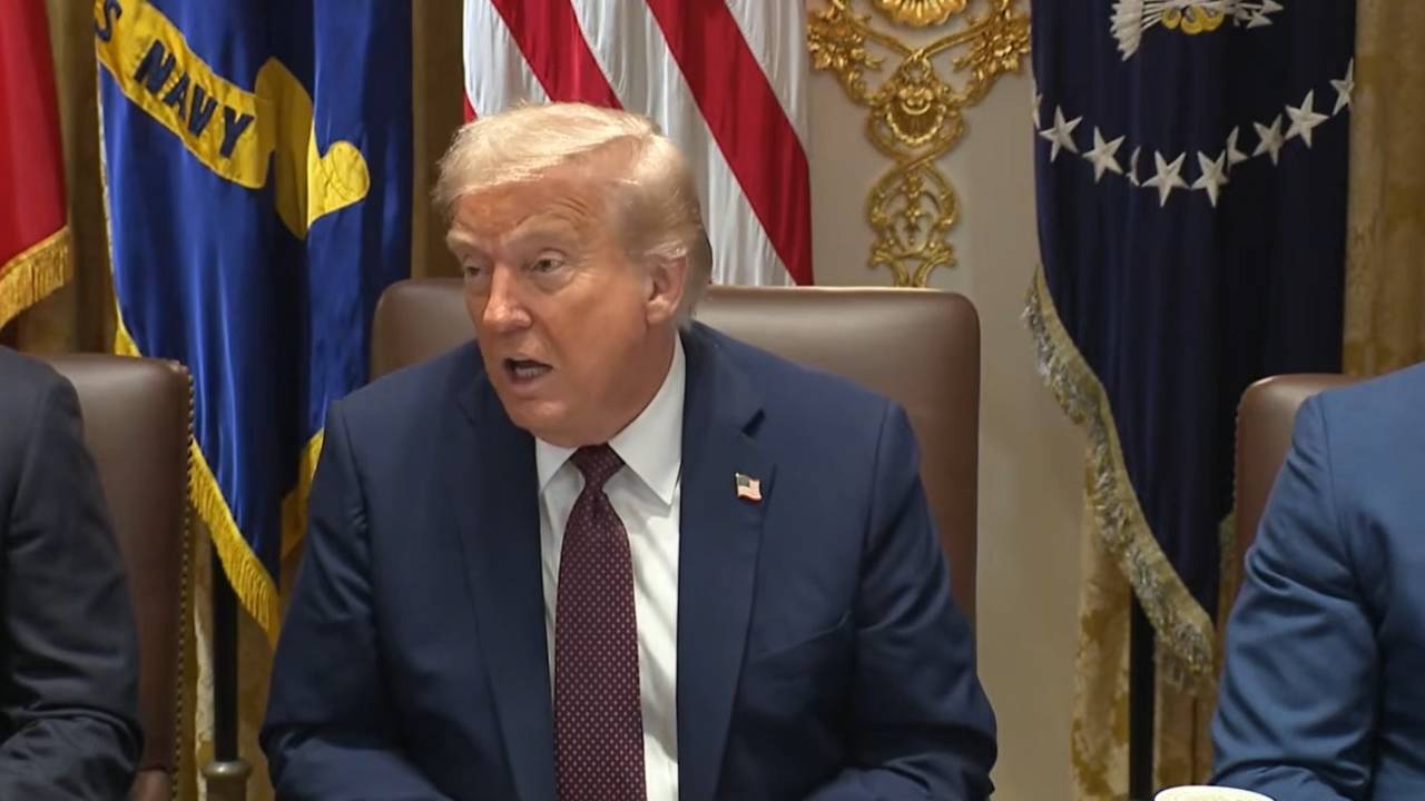 White House - Pres. Trump: "We're leading China in AI"