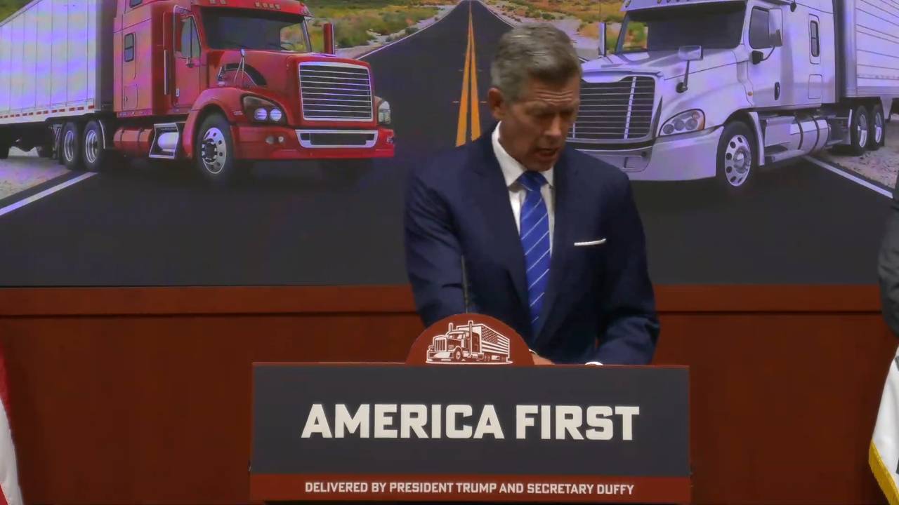 Dep. of Transportation - Sec. Duffy: “we are not gonna tolerate states that don't comply with the rules”