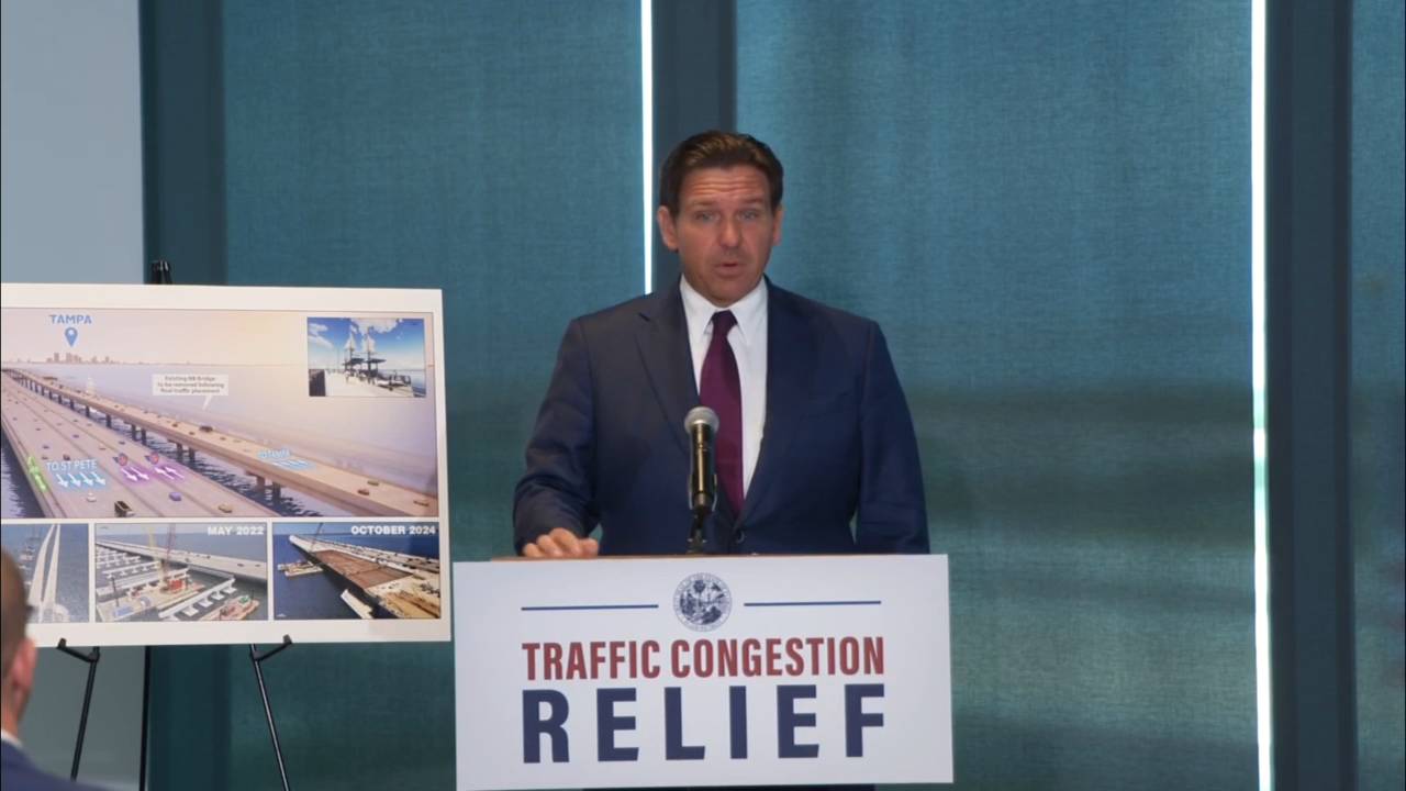 Florida - 8-26-25 - Gov. DeSantis: “as a state, have been ranked the number one economy in the country 3 years in a row”