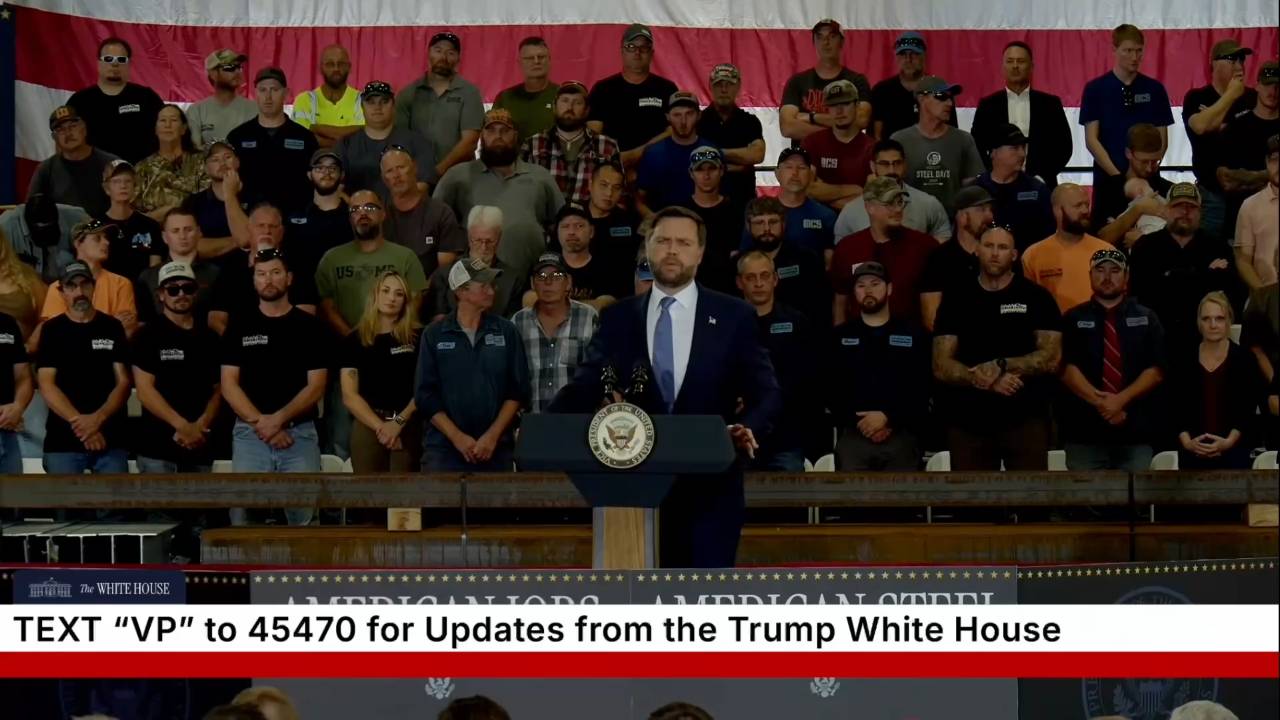 White House - VP Vance: “Rural healthcare in this country is in bad shape”