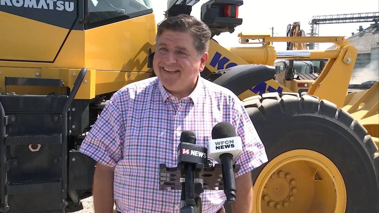 Illinois - 8 28 25 - Gov. Pritzker: “if the president wants to help us, he should help us hire more police”