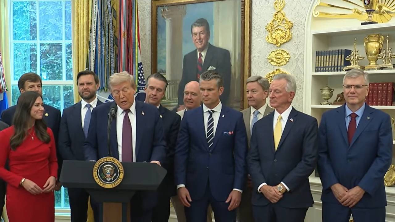 White House - Pres. Trump announces move of U.S. Space Command Headquarters to Huntsville, Alabama