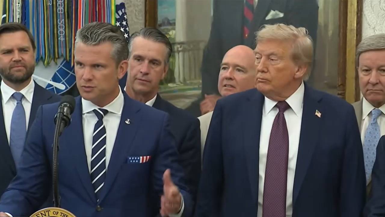 White House - SecDef Hegseth: "Whoever controls the skies will control the future of warfare"