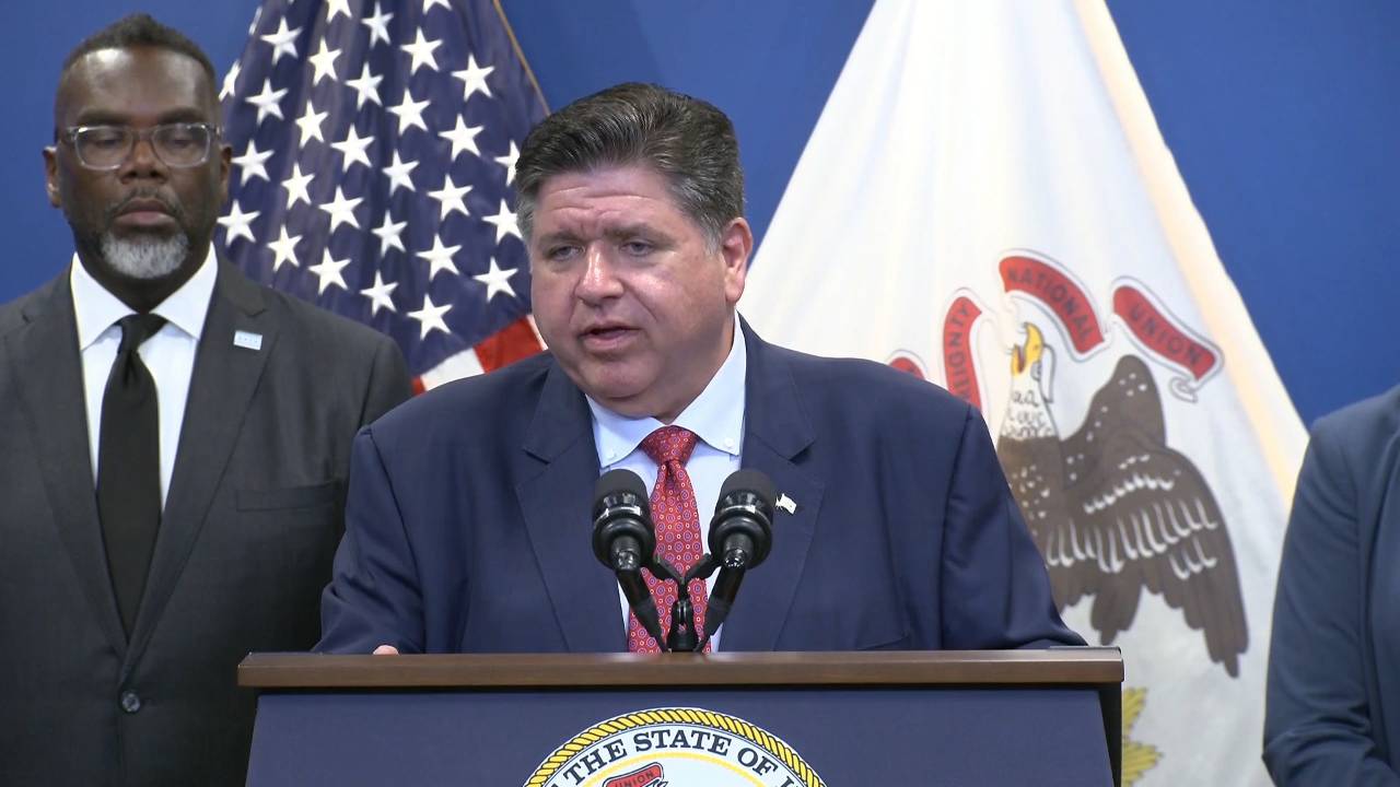 Illinois - Gov. Pritzker: “They just care if your skin color is a little off of theirs”