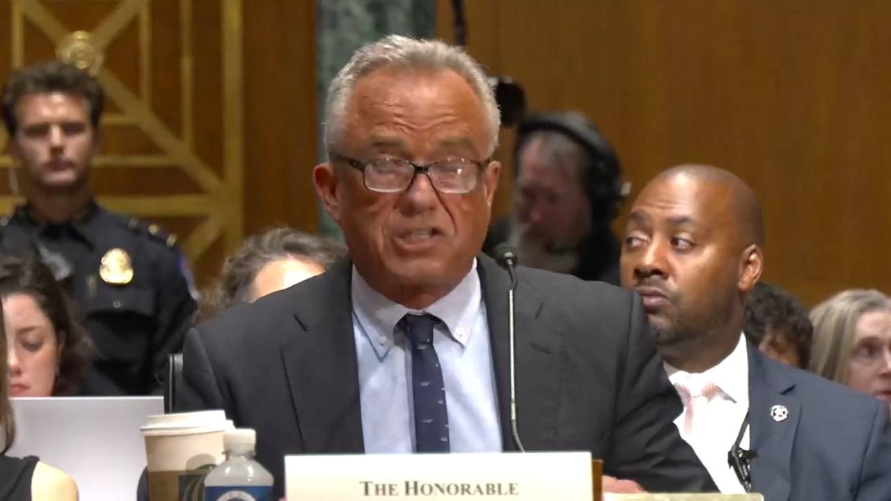 Senate Finance - HHS Sec. Kennedy outlines his department's accomplishments, interrupted by audience member outburst