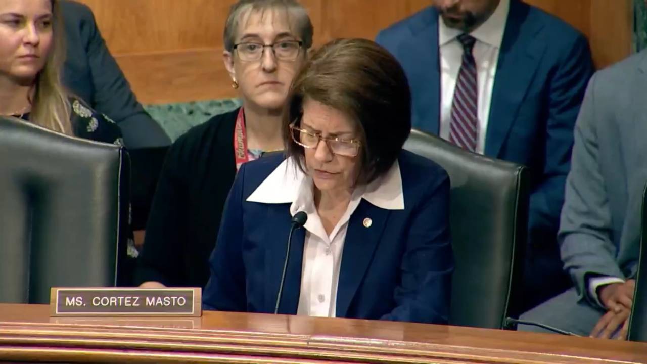 Senate Banking - Sen. Cortez Mastro (D-NV): “I don’t need an economic theory”
