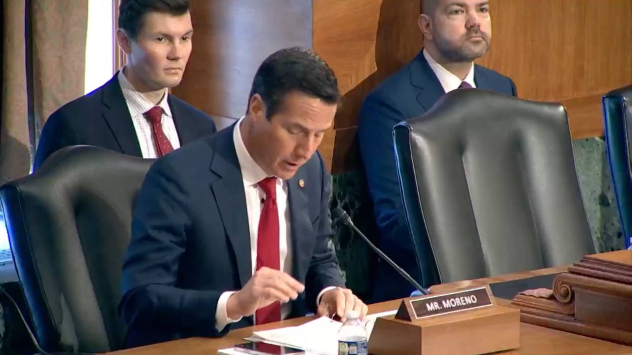 Senate Banking - Sen. Moreno (R-OH): “J Powell, who is an inspiration to every ineffective inept leader in America”
