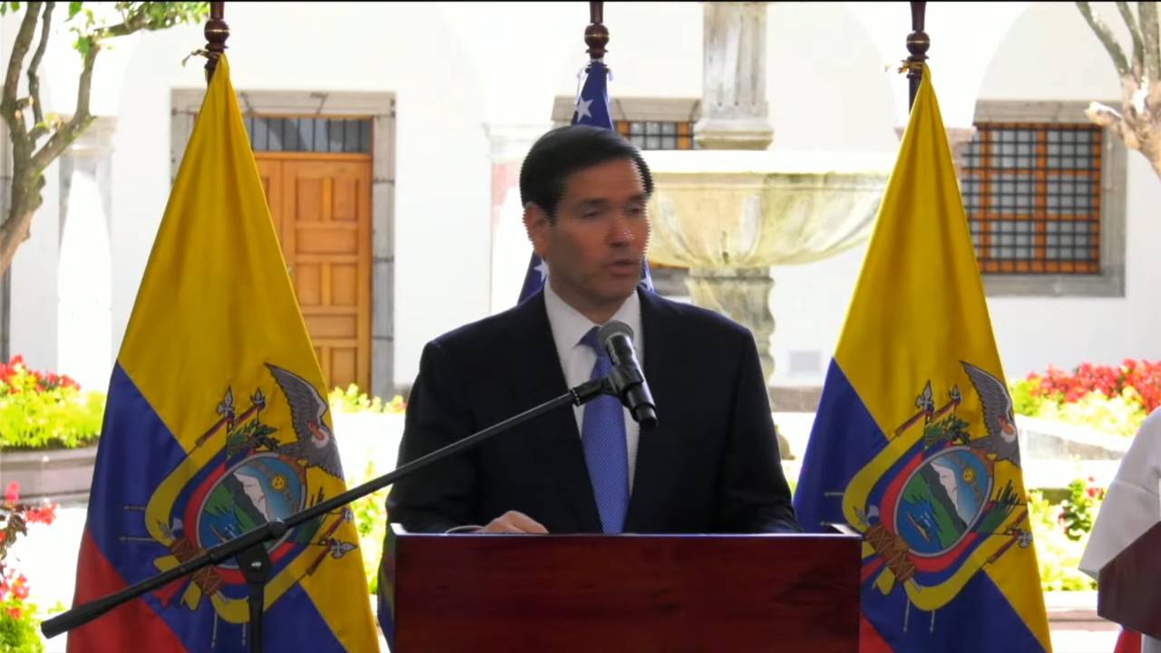 Dept. of State - Sec. Rubio: “We're ready to support in this what is Frankly, it's a war. It's a war on killers. It's a war on terrorists”