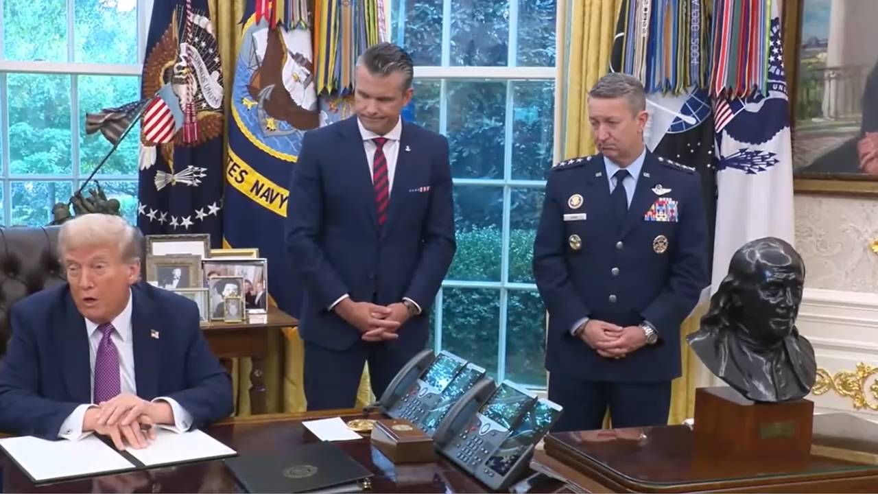 White House - Pres. Trump: "I was told ISIS would take 5 years to win"