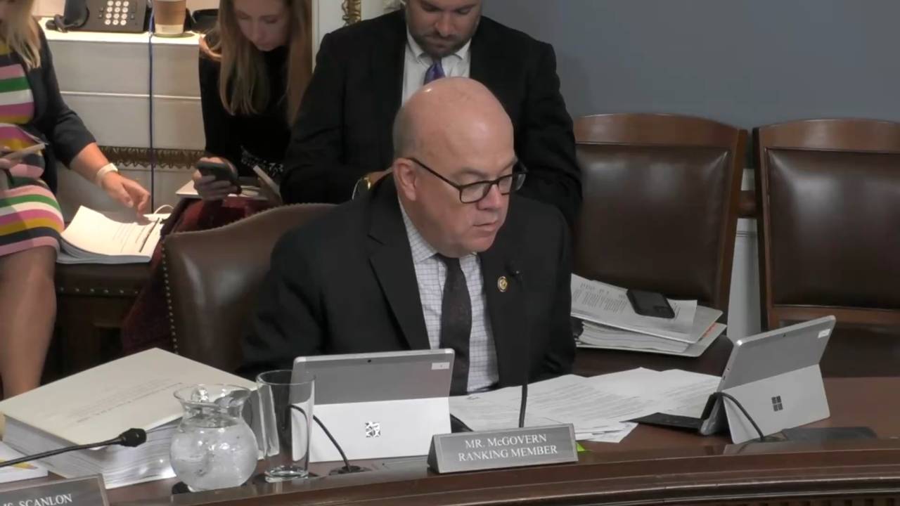 House Rules - Rep. McGovern (D-MA): "We've seen the Trump administration take unprecedented action by firing scores of senior military officers”