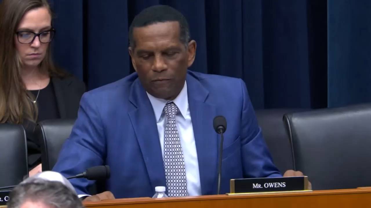 House Education - Rep. Owens (R-UT) compares Hamas supporters to the KKK