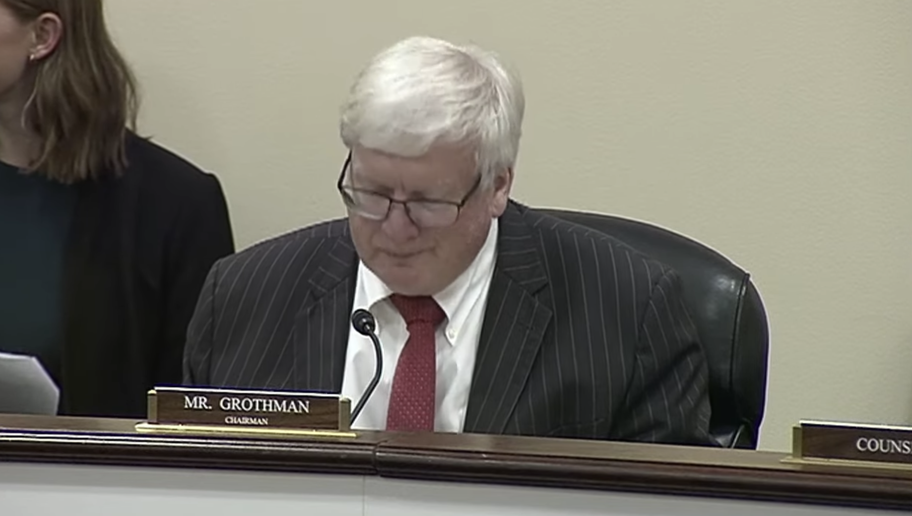 Health Care and Financial Services Subcommittee –  Glenn Grothman (R): “Your Kids Look Fat, I Don’t Say It but I Think It”