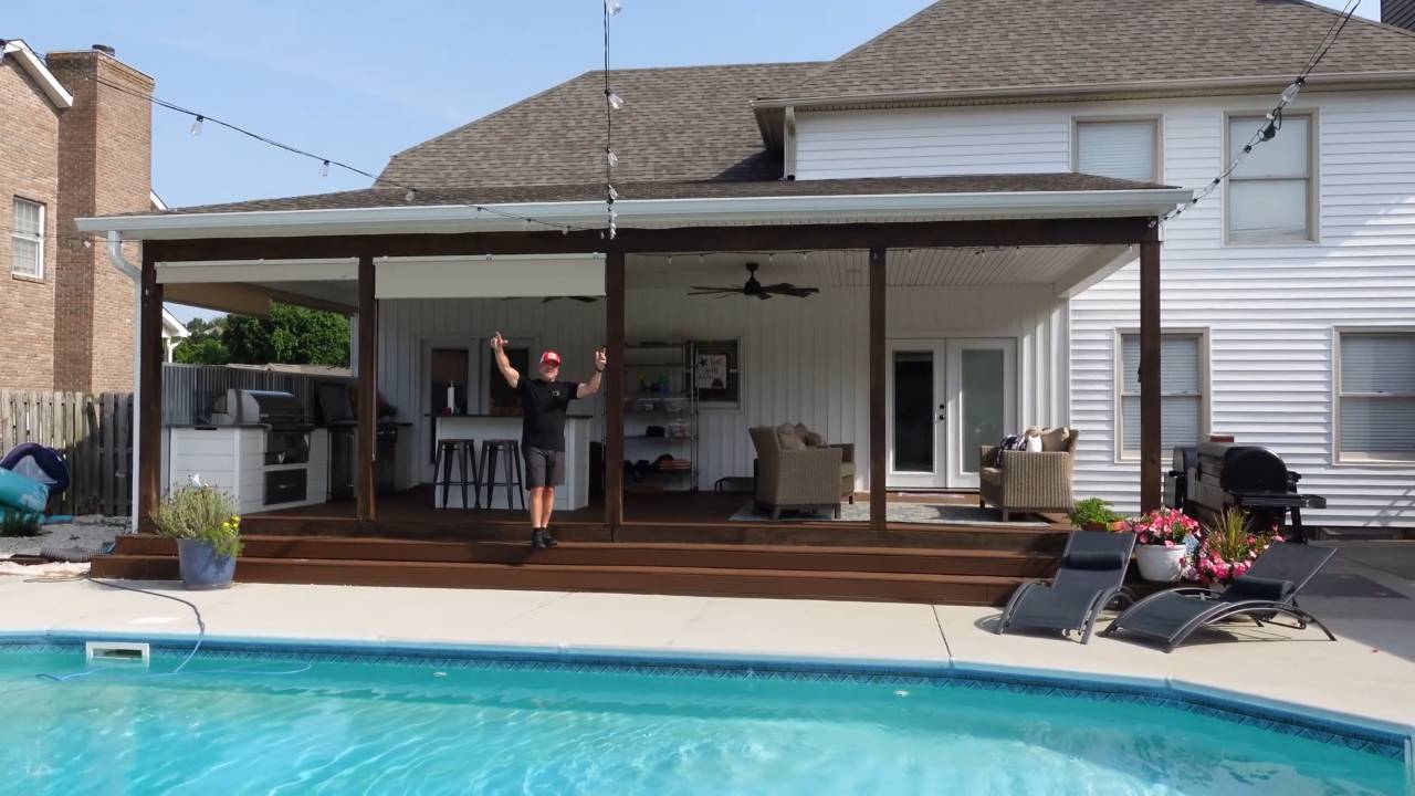 Tennessee BBQ done right _ Full deck and grills in use tour