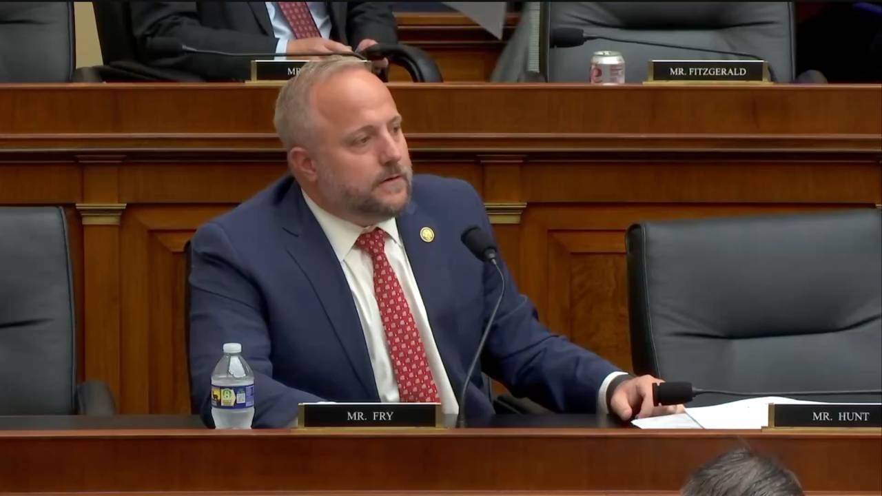 House Judiciary - Rep. Fry (R-SC): “have a little bit of damn common sense in this country”