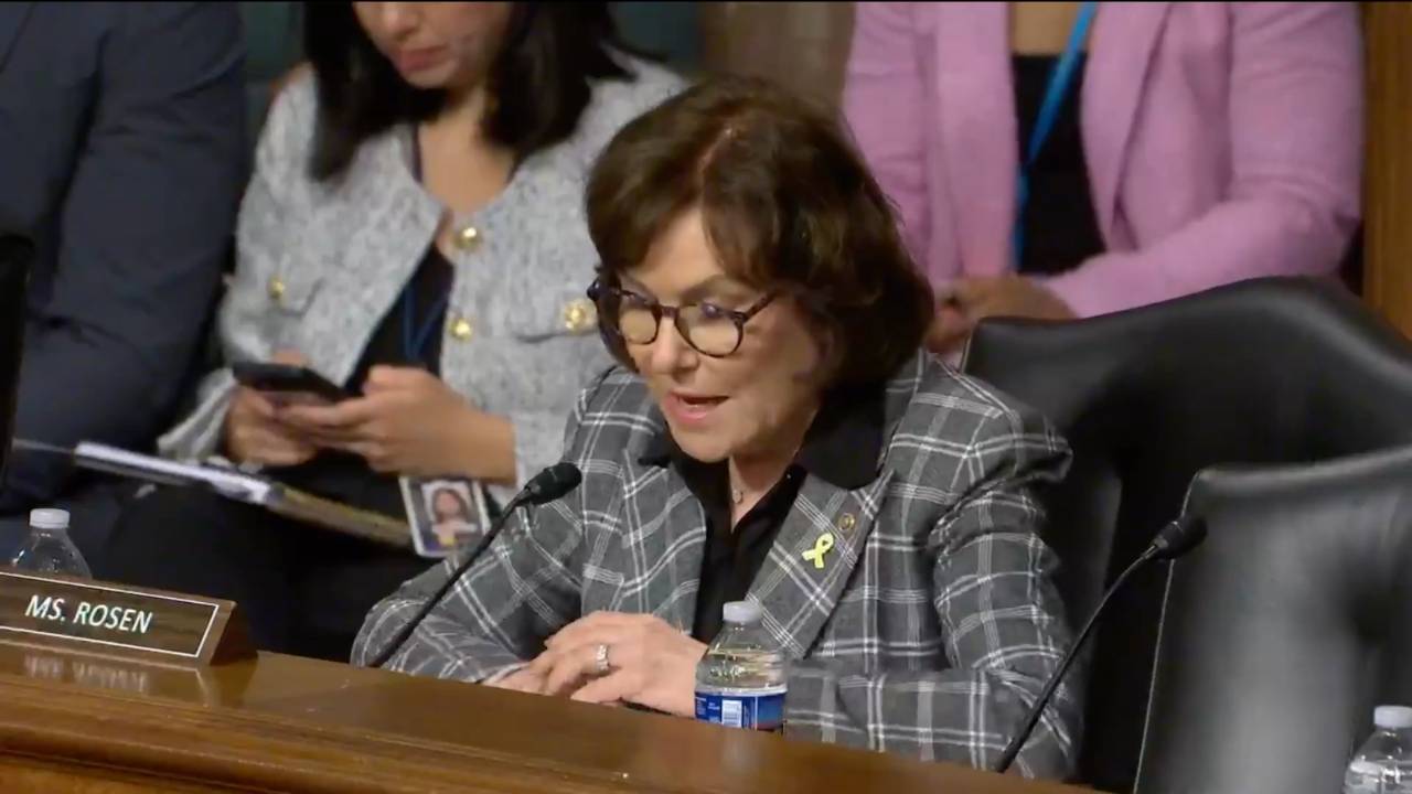 Senate Armed Services - Sen. Rosen (D-NV): “These veterans can’t even prove to the VA that they were ever even stationed there”