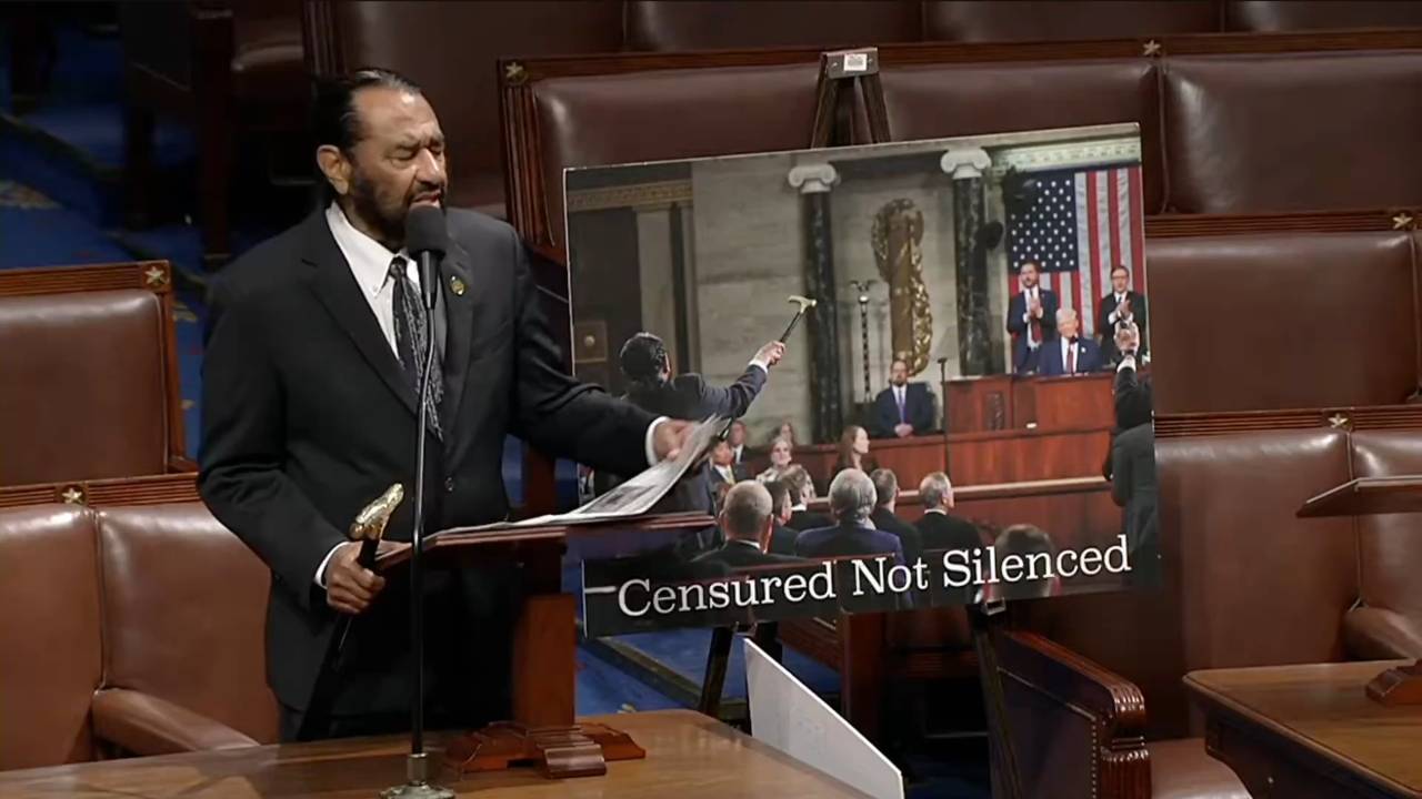 House Floor - 9 11 25 - Rep. Al Green (D-TX): “Take a stand against violence”