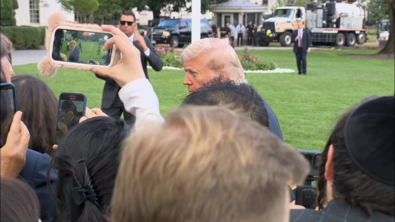 White House  - 9 11 25 -  President Trump: “we have to be brave in life”