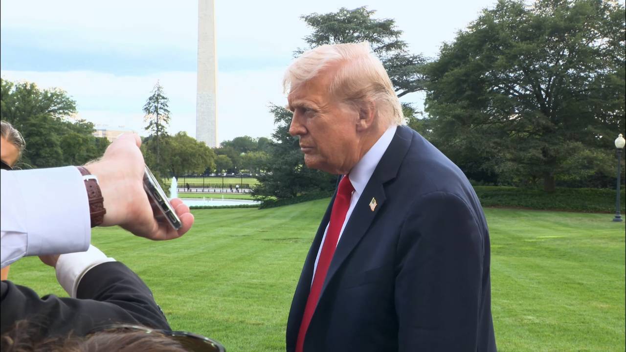 White House  - 9 11 25 -  President Trump: “We want the hostages out”