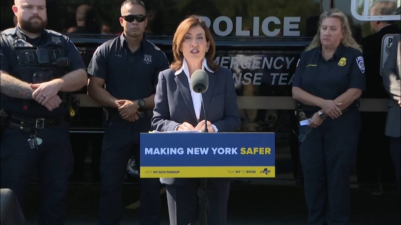 New York - Gov. Hochul: "The ties that bind us are much stronger than the forces that seek to tear us apart"