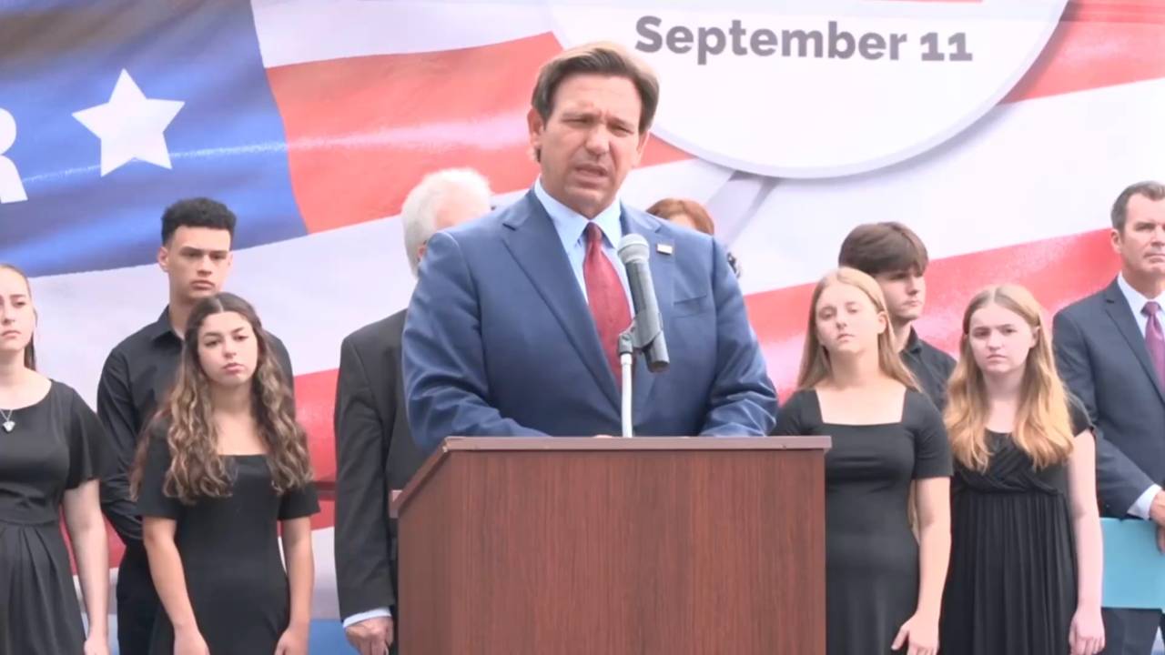 Florida - 9 11 25 - Gov. DeSantis: “He always wanted to have a free exchange of ideas”