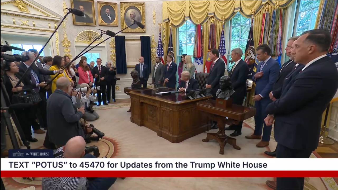 White House - President Trump: “I’ve been speaking to the attorney general about bringing rico against some of the people you’ve been reading about”