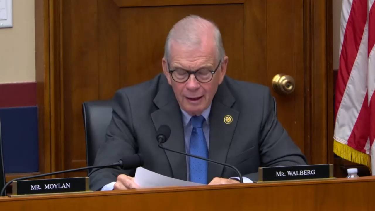 House Education - Rep. Walberg (R-MI): "Do you agree with the premise that state funding has declined?"
