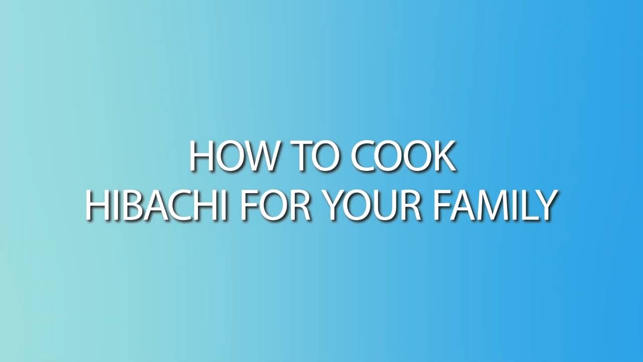 Our favorite meal _ Family style hibachi cook it with Tim