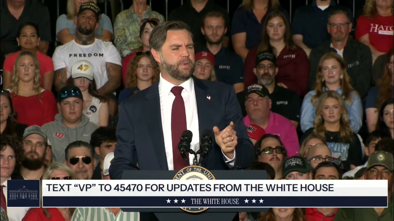 White House - VP Vance: “We want to make sure that our young people stop dying of this terrible poison”