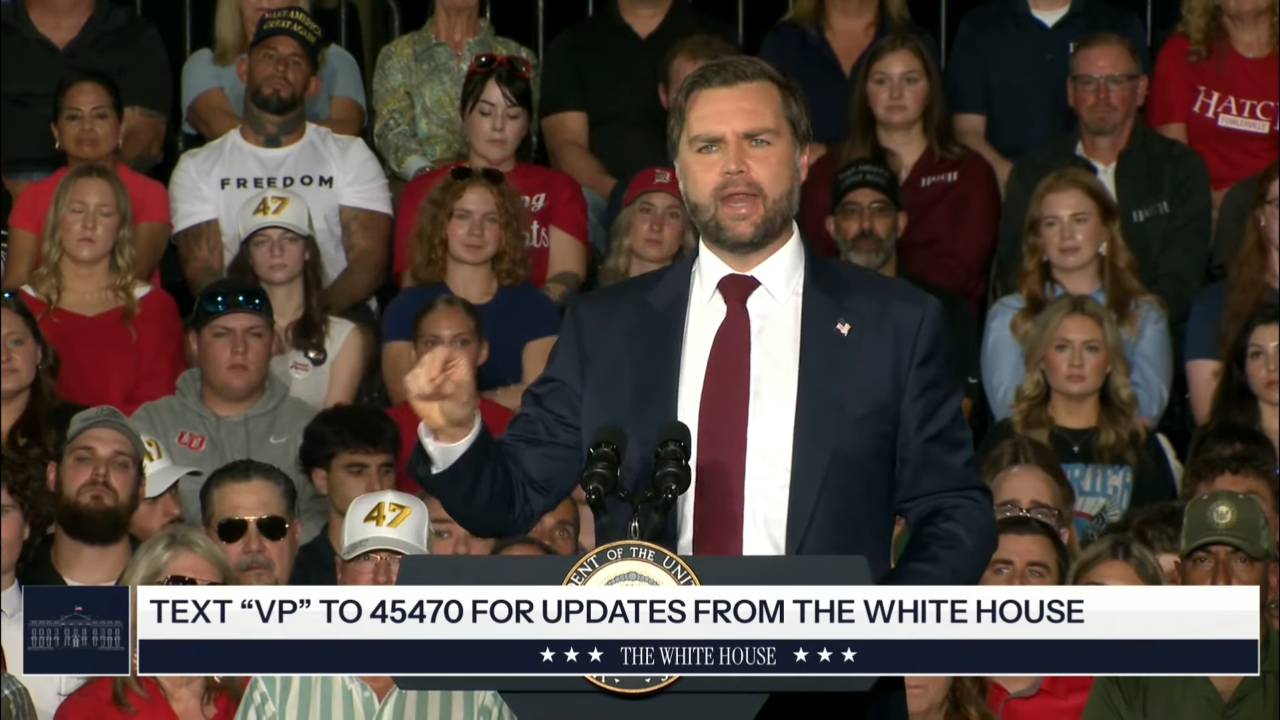 White House - VP Vance: “Wouldn't it be nice to have an administration that punishes corporations that ship our jobs overseas”