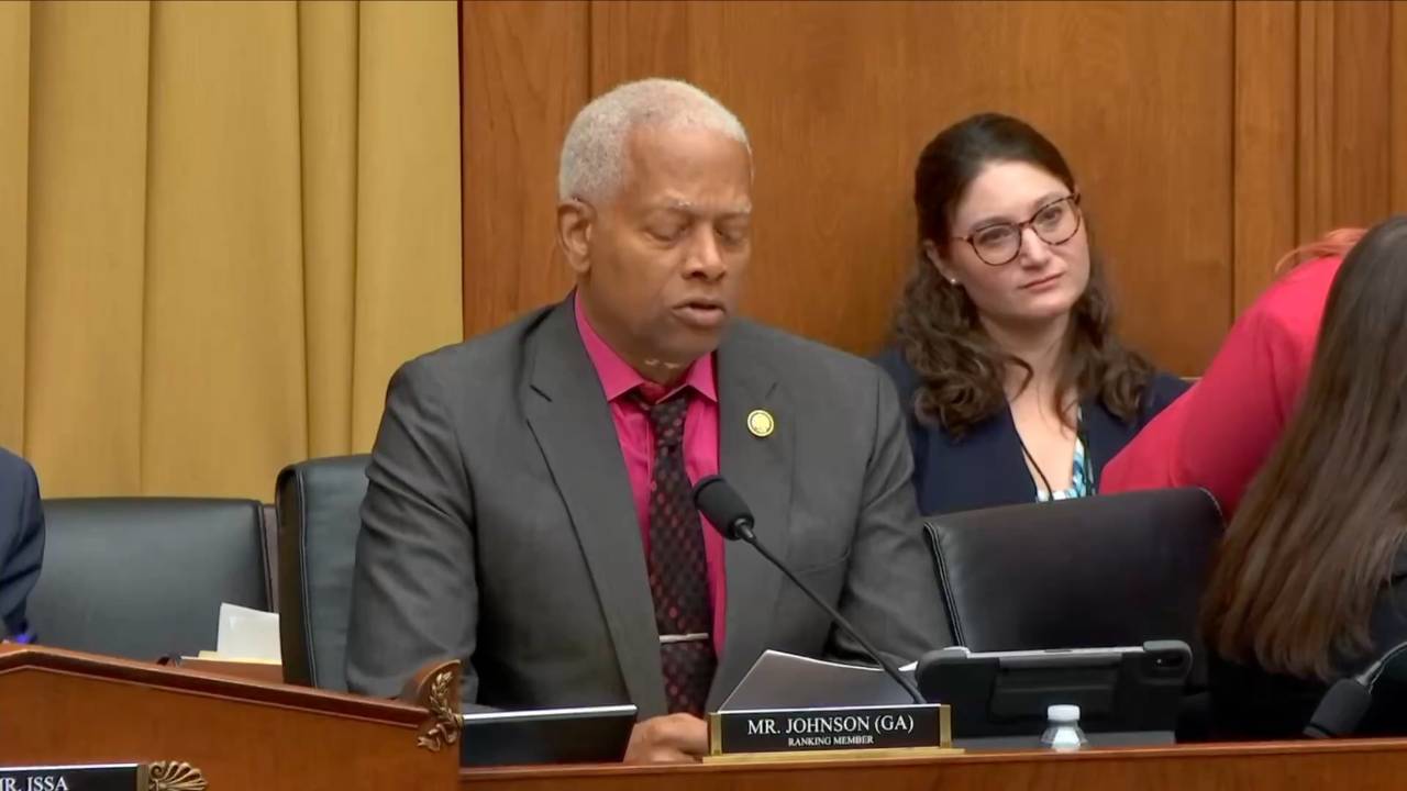 House Judiciary - Rep. Johnson (D-GA): “Some of the current lawsuits against Ai companies are being brought under common law”