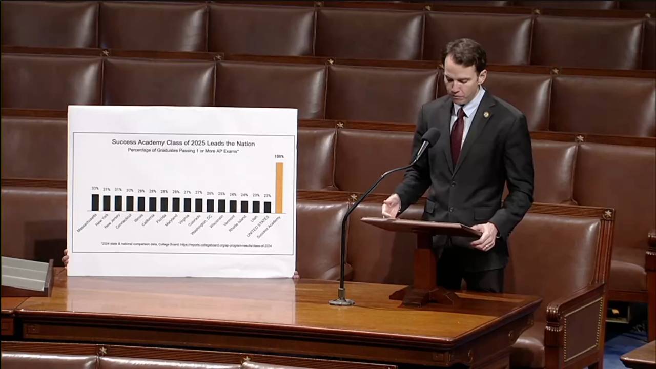 US House Floor - Rep. Kiley (R-CA): “In New York they’ve actually capped the number of charter schools that can be started”