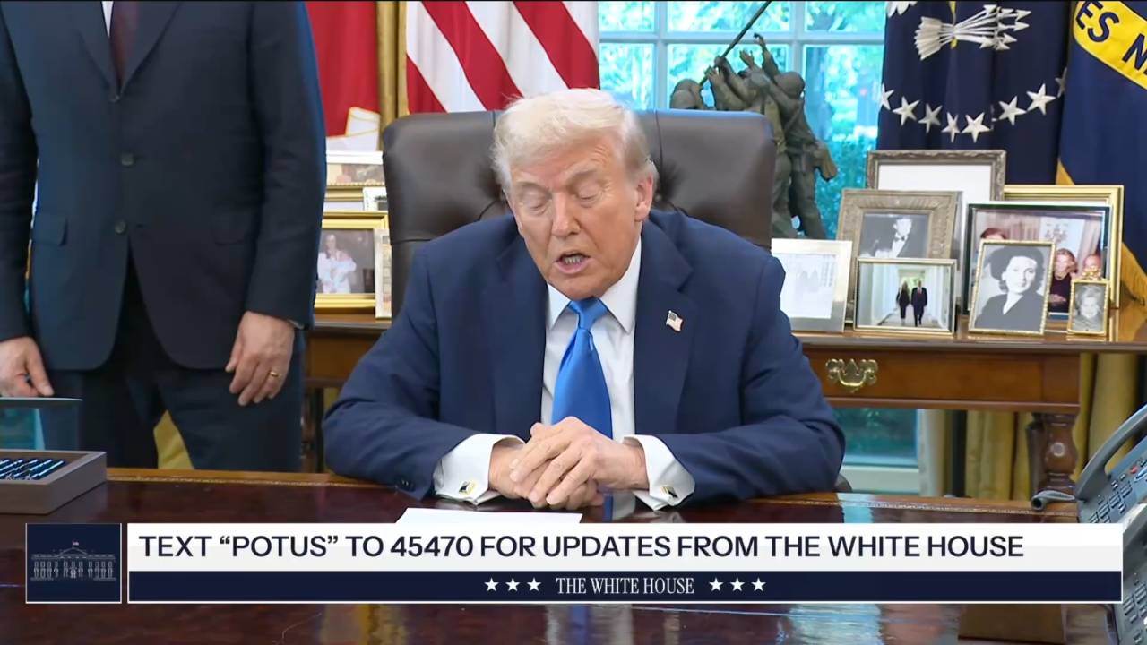 White House - President Trump: “They want crime and we fight crime”
