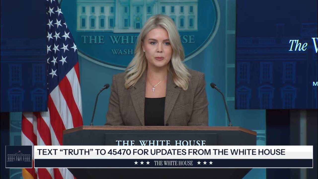 White House - Press Sec. Leavitt: "There have also been more examples than I could read off for you here in this briefing room today of violence from Antifa"