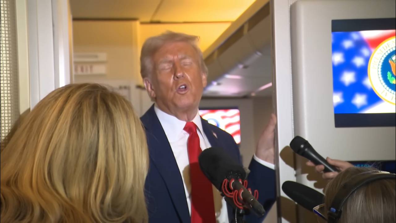 09 21 25 White House gaggle - Pres. Trump on Autism announcement: "So there's obviously something artificial that's really wrong, and we think we know what that is"