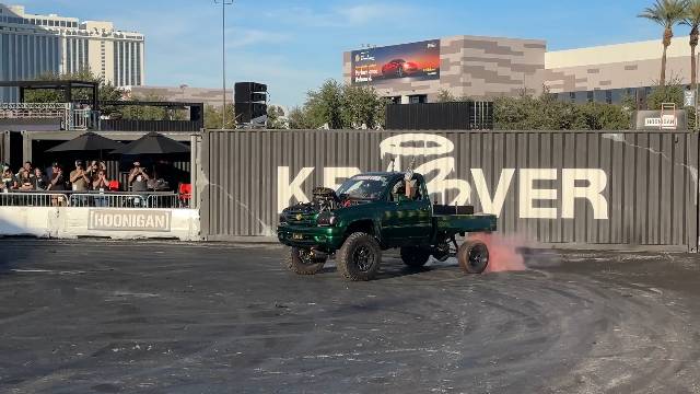 Australian Burnout Machine Triggers SEMA Alarms
