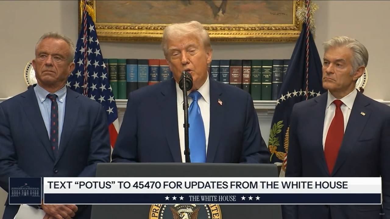 White House - Pres. Trump on Separating Vaccines