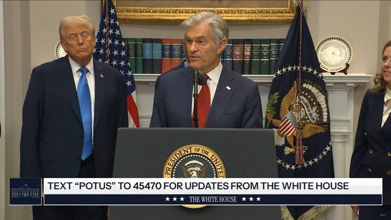 White House - Dr. Oz on Autism treatment