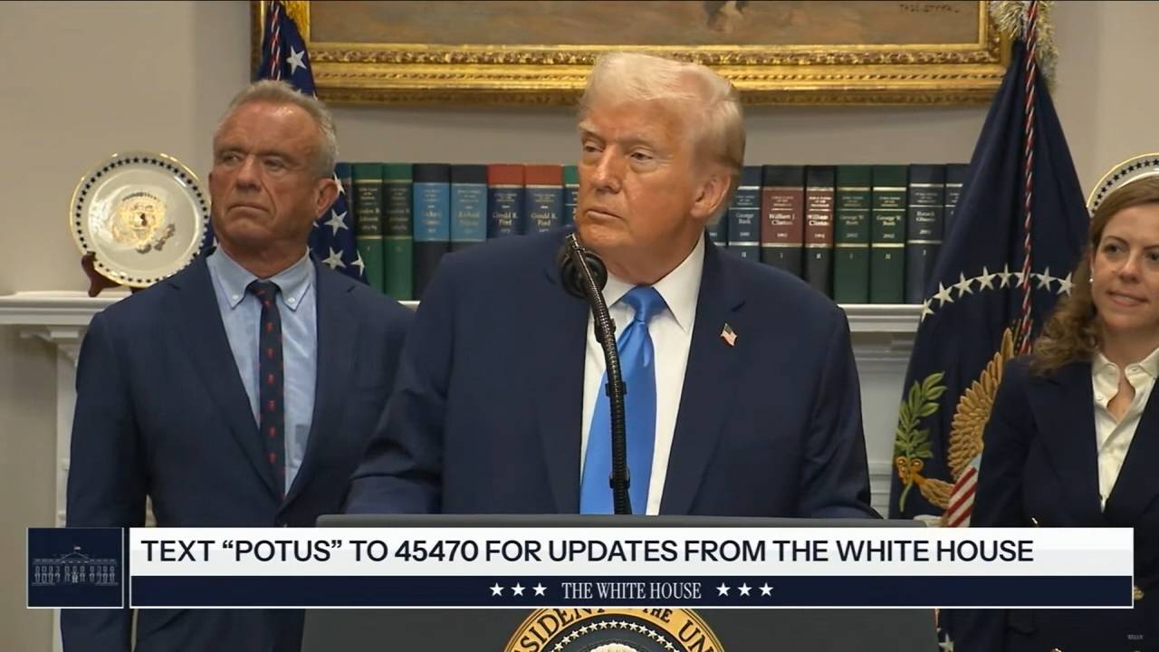 White House - RFK jr. on diagnosis criteria