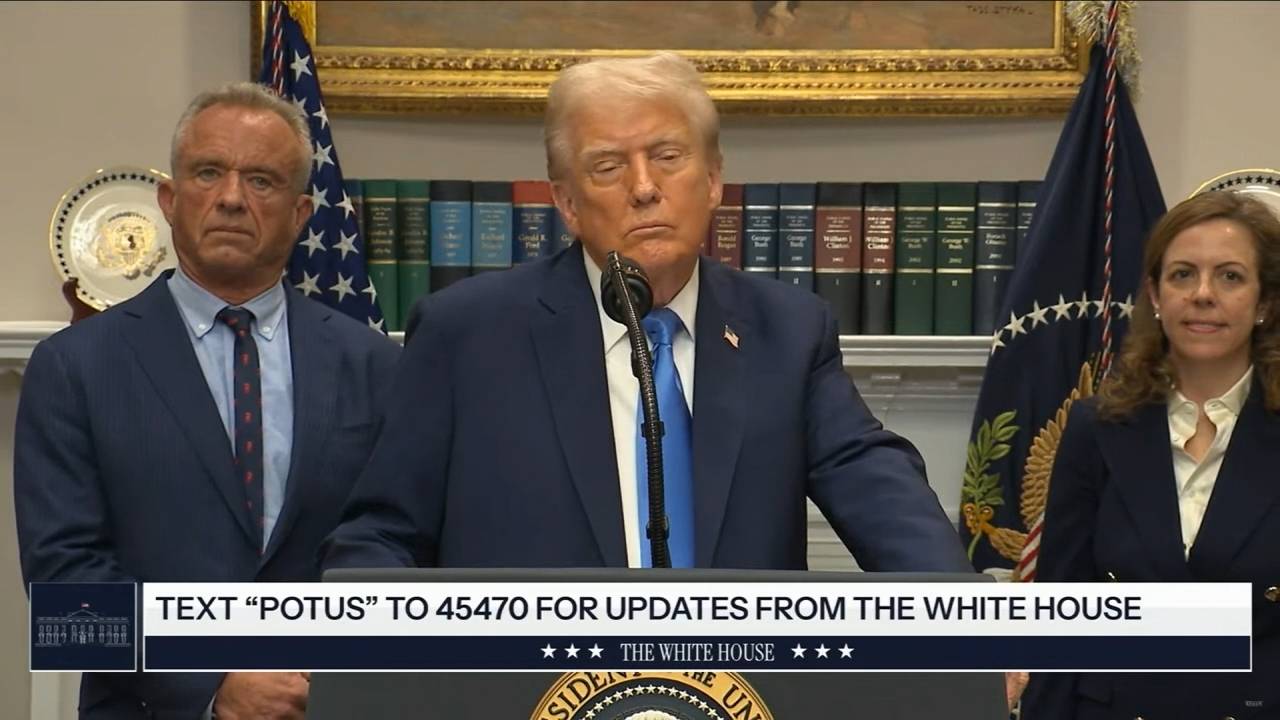 White House - Pres. Trump on the medical establishment