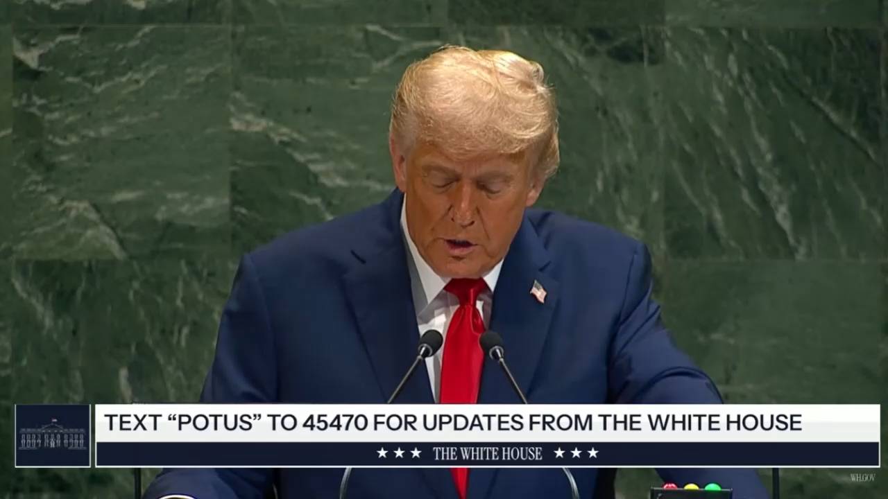White House - Pres. Trump: "Sadly in all cases the United Nations did not try to help"
