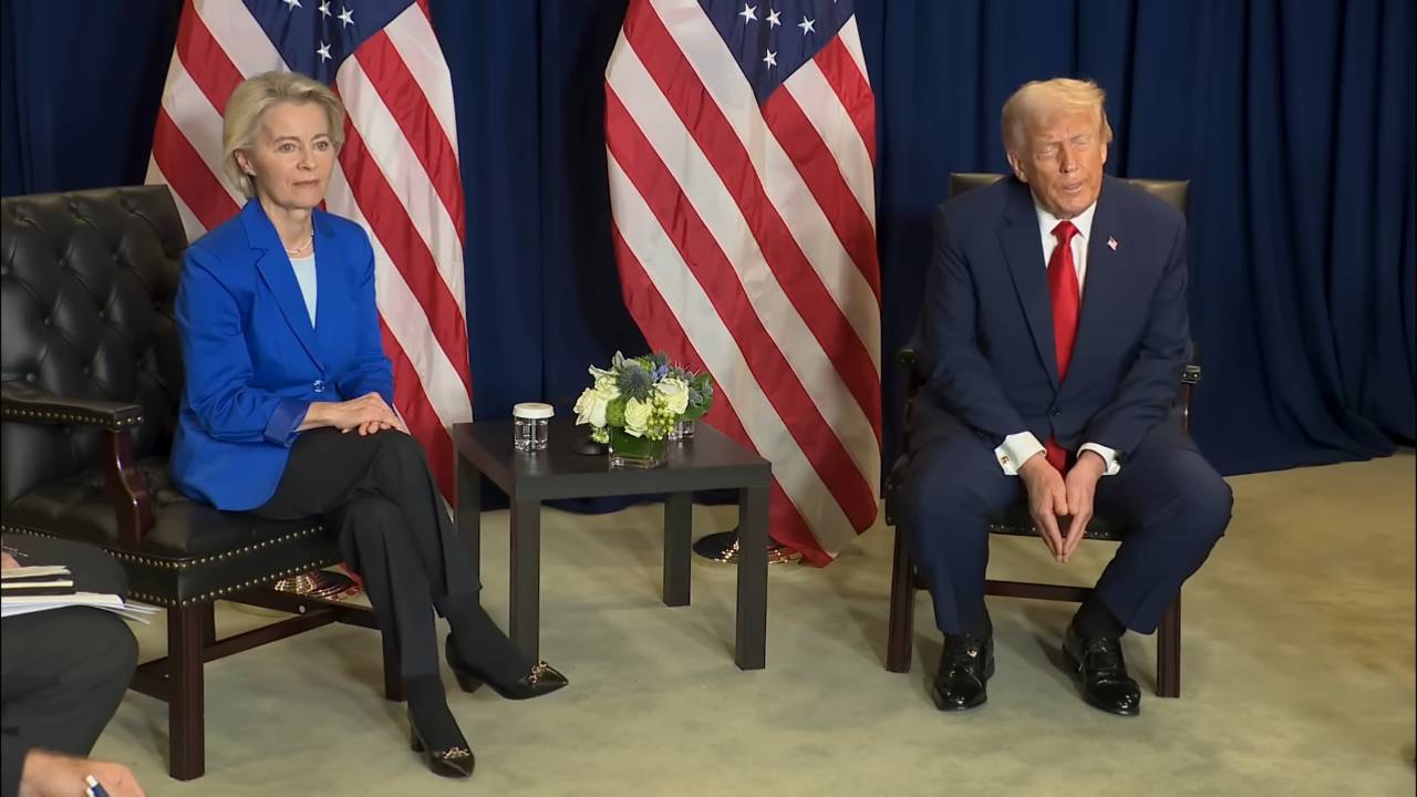 White House - EU President von der Leyen on stopping Russian energy: "President Trump is absolutely right, we're on it."