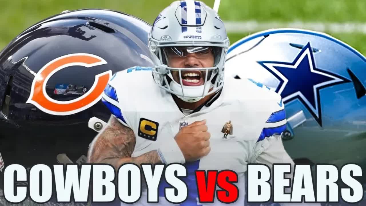Cowboys vs. Bears | Head-to-Head Matchup | Live Play-by-Play Coverage