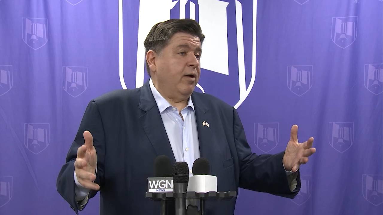 Illinois - Gov. Pritzker on economic "challenges brought upon us by Donald Trump"