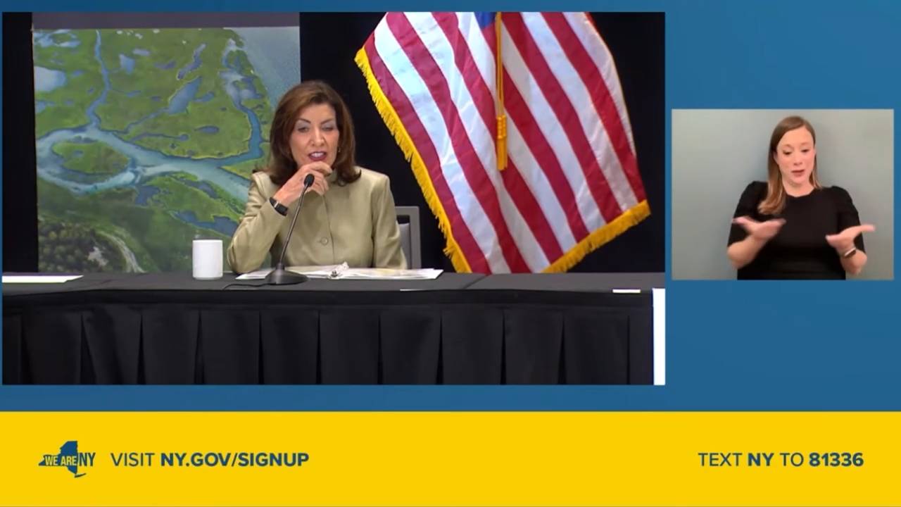 Climate Alliance - NY Gov. Hochul: "With a greater sense of urgency than perhaps even when this was first initiated"